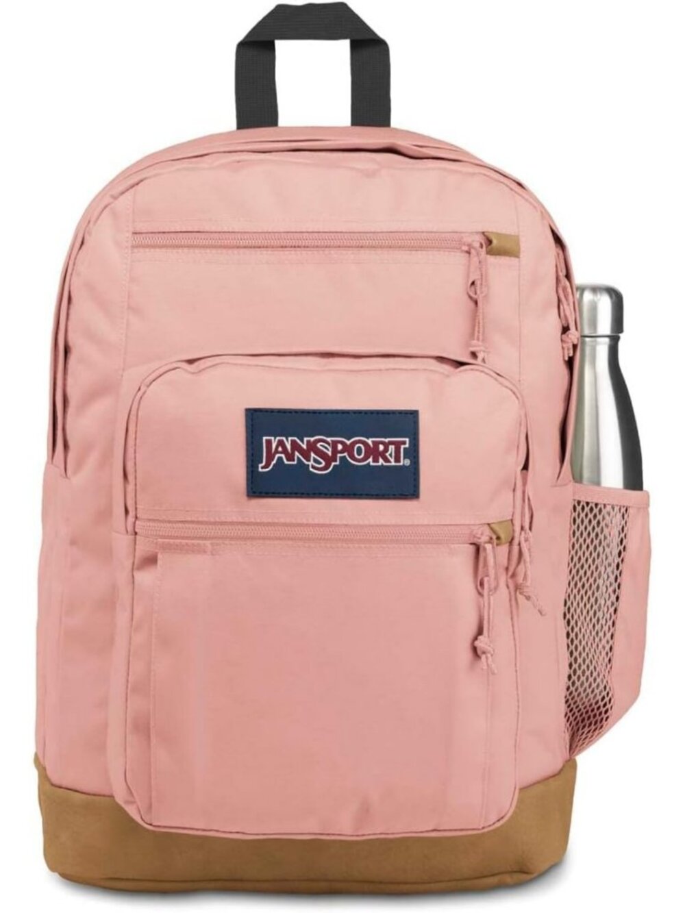 Large Laptop Backpack with 15" Sleeve, Ergonomic Straps, 2 Compartments, Misty